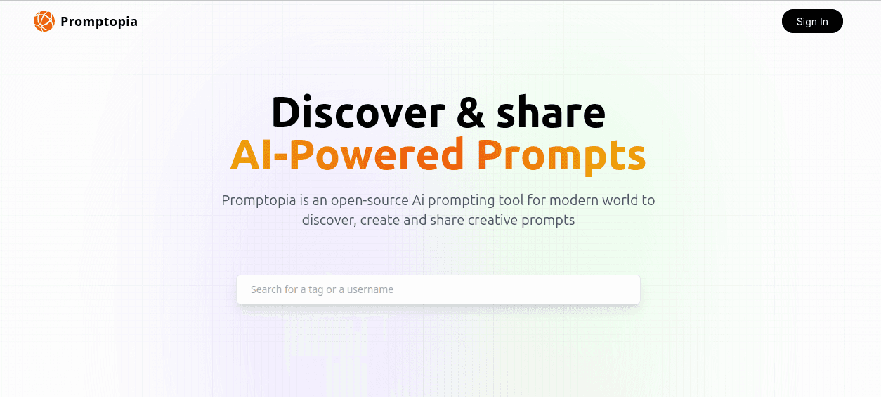 Share Prompts screenshot